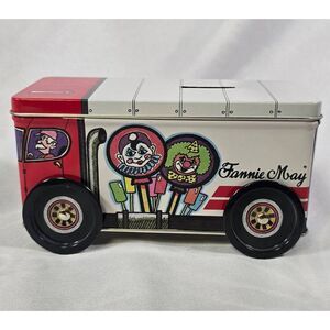 Vintage 1994 Fannie May Candies Delivery Truck Tin Bank